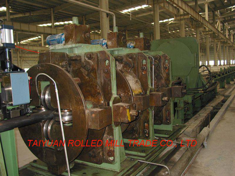 ERW pipe to seamless pipe rolling mill